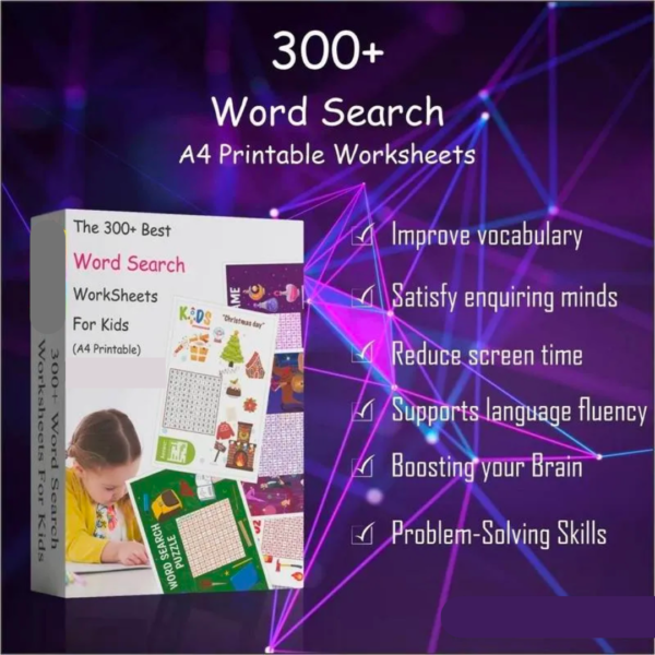 300+ Word Search Worksheets